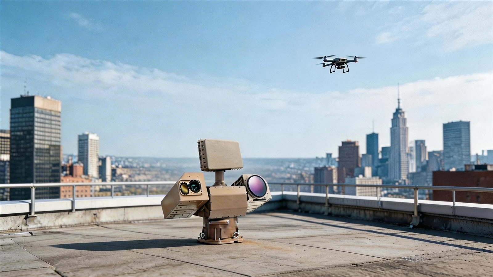 Passive Anti-Drone Solution | Electro-Optical Panoramic Search System